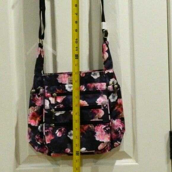 New Organizzi Crossbody Day Bag Floral Print - Picture 6 of 7